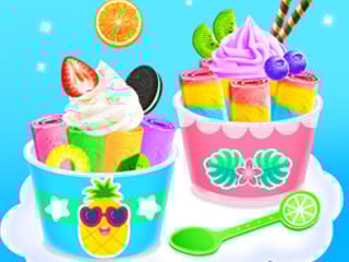 Baby Taylor Ice Cream Roll Fun